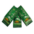Saco de chá verde do reforço lateral / malote de alumínio do chá / saco de plástico chá